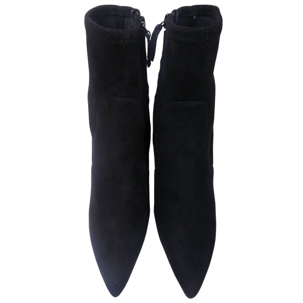Nine West‎ Women's Black Suede Heels Size 8.5
